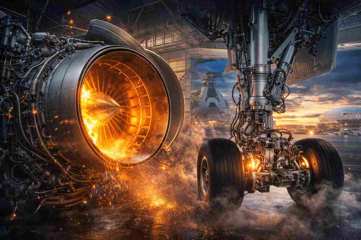 Aerospace: Essential components for withstanding extreme loads and temperatures